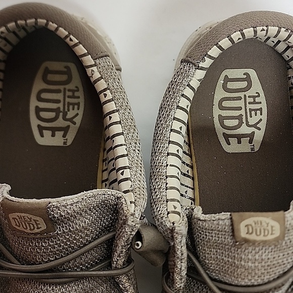 Hey Dude Wally Stretch Sox Slip-OnTan Boat Loafers Sz M13 main image 9